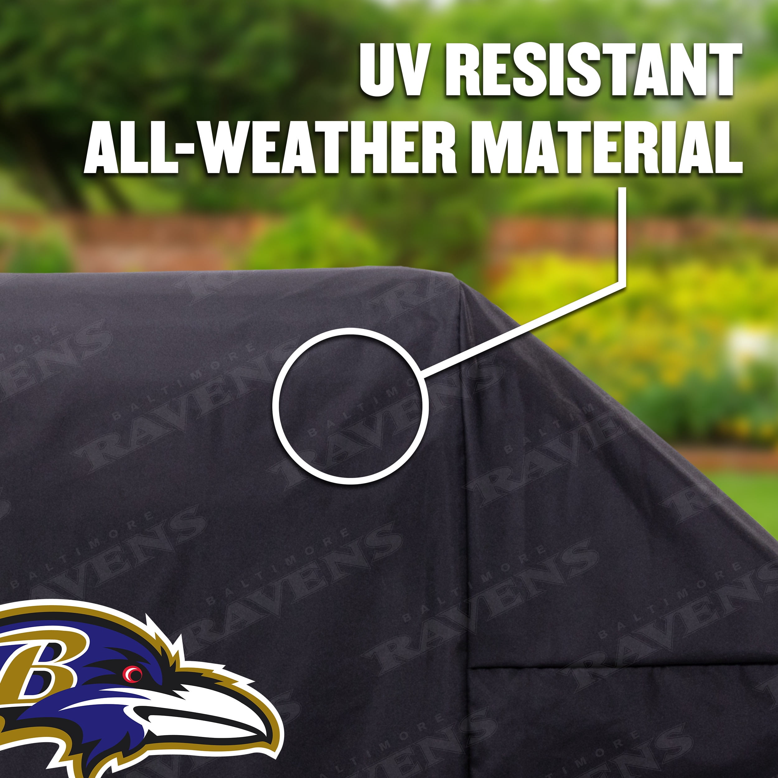 Baltimore Ravens Heavy Duty Grill Cover