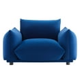 thumbnail image 5 of Modway Copious Performance Velvet Armchair in Navy, 5 of 7