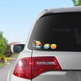 thumbnail image 2 of Auto Drive Beach & Sunglasses Decals Outdoor Rated Automotive Stickers, 4 Count, 2 of 5