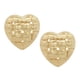 thumbnail image 1 of Arete Corazón Doble huggie Chapa de Oro 18K Horoz WH559, 1 of 4