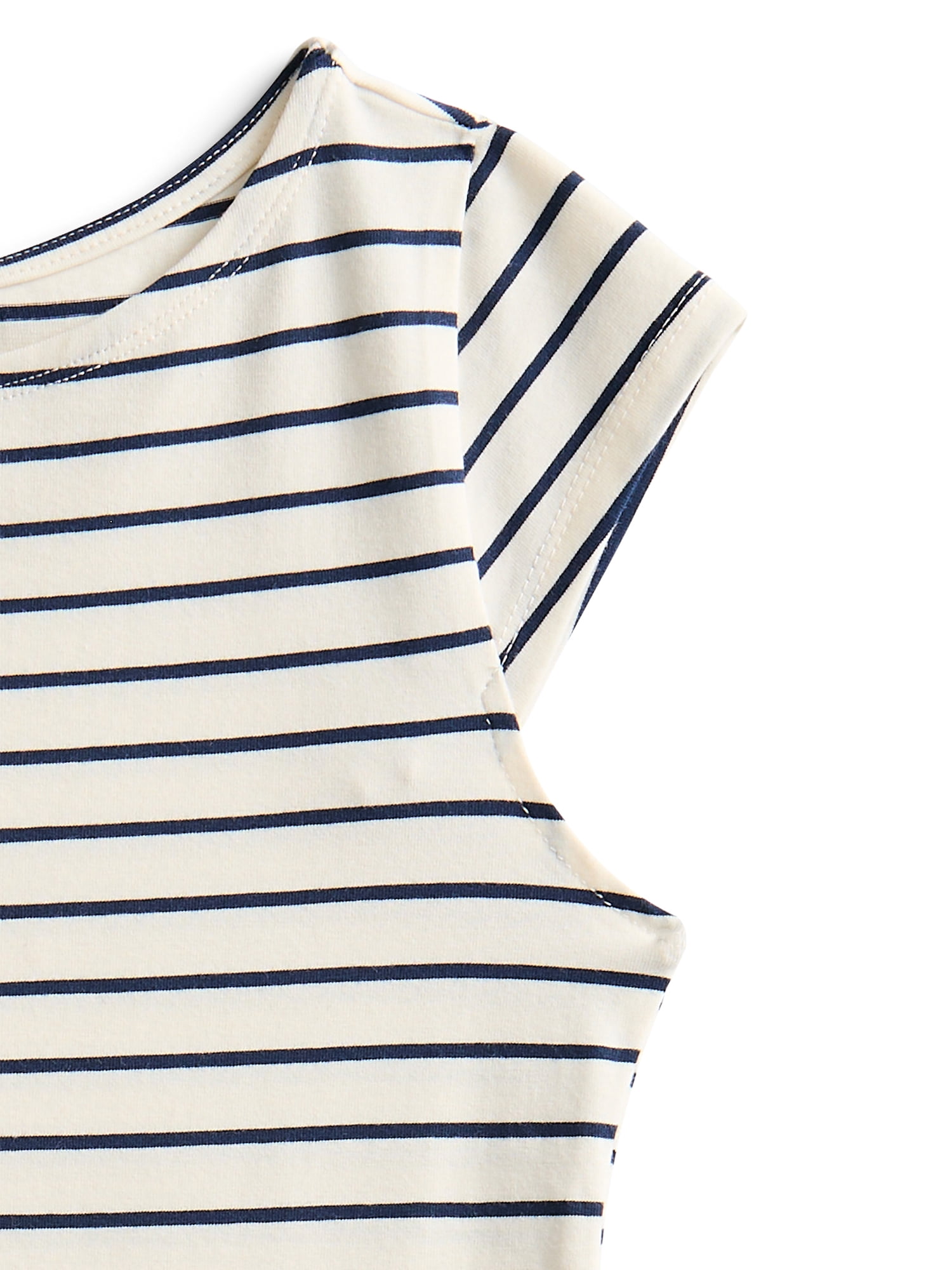 Weekend Academy Girls Knit Dress with Short Sleeves, Sizes 4-18