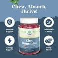 thumbnail image 3 of Natures Craft Extra Strength Zinc Gummies, Energy and Immune Support Supplement, 120 Count, 3 of 10