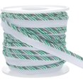 thumbnail image 2 of 10Yard Green Twisted Lip Cord Trim 1/2 inch Handmade Polyester Welt Cord Piping, 2 of 9