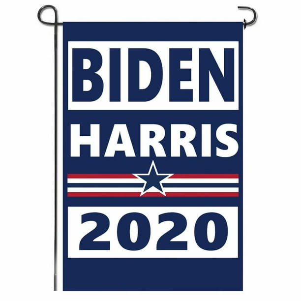 2020 Biden Harris Flag Garden Banners and Sign Patriotic Outdoor Yard Decoration 