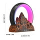 thumbnail image 3 of Pisexur Electrónica para Hombres 2023 Reloj Despertador Inteligente Electrónico Cargador Inalámbrico Llama Amanecer Bluetooth Lámpara de Mesa con Audio Electrónica para Niños, Organizador de Electrón, 3 of 3