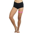 thumbnail image 4 of ToBeInStyle Women's Metallic Garter Lame Garter Leg Wraps Rave Wear - Hot Pink, 4 of 4