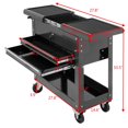 thumbnail image 2 of Costway Rolling Mechanics Tool Cart Slide Top Utility Storage Cabinet Organizer 2 Drawer, 2 of 8