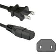 thumbnail image 2 of HQRP 10ft AC Power Cord for Sony KDL-46XBR6 KDL-46z5100 KDL-52WL140 KDL-46XBR8 KDL-46xbr9 Bravia HDTV TV LCD LED Plasma Mains Cable, 2 of 7