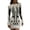 White, variant on Costeam Womens Halloween Skeleton Print Bodycon Mini Dress Crew Neck Long Sleeve Floral Lace Detail Gothic Slim Fit Party Club Short Costume Dresses