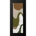 thumbnail image 2 of Prime, Marcus 11x24 Black Modern Framed Museum Art Print Titled - Rustic Swirly Dirly 1, 2 of 5