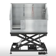 SHELANDY Pet Bathtub Electrical Stainless Steel Dog Wash Station