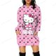 thumbnail image 3 of Sudaderas y sudaderas con capucha de HELLO KITTY para mujer Sudaderas con capucha de HELLO KITTY para otoño y primavera Sudaderas con capucha de manga larga de otoño y primavera de Harajuku, 3 of 5