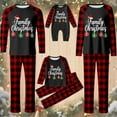 thumbnail image 1 of Holiday Family Matching Outfits Print Four Piece For Dads 亲子装2, 1 of 5
