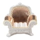 thumbnail image 4 of Adorno decorativo para sofá en miniatura a escala 1:12, accesorio elegante para casa de muñecas de resina. Bronce, 4 of 9