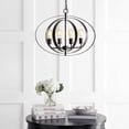 thumbnail image 2 of Safavieh Killian 4-Light Solid Circles and Ovals Pendant, Dark Grey, 2 of 5
