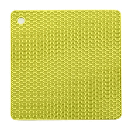 

Meizhencang Square Honeycomb Silicone Heat Resistant Insulated Cushion Home Dining Table Mat