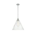 thumbnail image 3 of 516-1S-WPC-GBC-164 Innovations Lighting Berkshire 1 Light 16" Pendant Polished Chrome/Seedy, 3 of 4