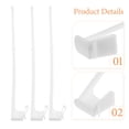 thumbnail image 3 of HEALEEP 12Pcs Car Flagpole Stand Plastic Simple Design for Families Use, 3 of 7