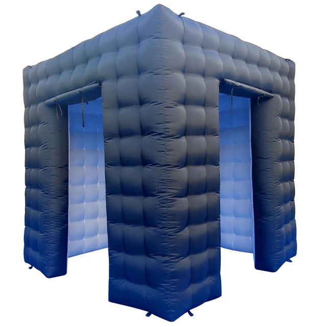 Fotomatón hinchable SAYOK Cube de 2,5 m con luz LED negra