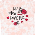 thumbnail image 4 of Inktastic Lil Miss Love Bug with Lady Bug and Hearts Girls Toddler T-Shirt, 4 of 5