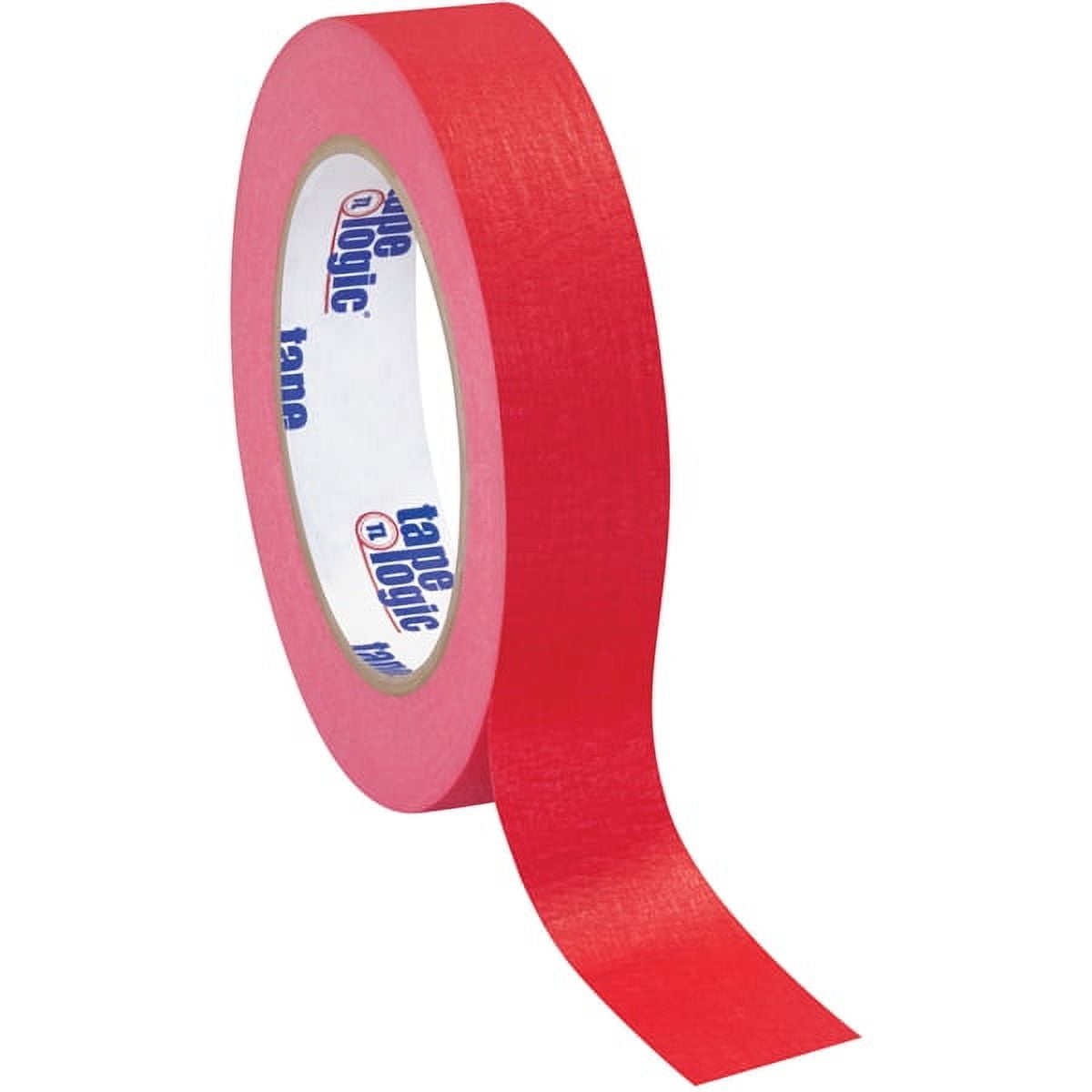 Tape Logic Masking Tape Red 1" x 60 Yard Roll (36 Roll/Case)