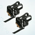 thumbnail image 6 of Worgeous Mountain Pedal Sturdy Pedal Strap Non-slip Pedal Clip Black, 6 of 8