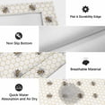 thumbnail image 6 of Yellow Bees Outdoor Rug for Patio/Deck/Porch, Non-Slip Large Area Rug 5 x 7 Ft, Honeybee Geometric Hive Simple Pastoral Indoor Outdoor Rugs Washable Area Rugs, Reversible Camping Rug Carpet Runner, 6 of 8