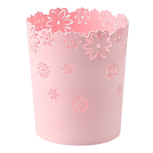 Contenedor de basura no tóxico Yuarrent rosa talla grande