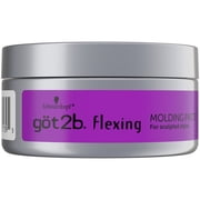 got2b Flexing Molding Paste, Medium Hold Hair Styling for Men & Women, 2 oz