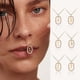 thumbnail image 2 of Collar de cadena larga con colgante de A-Z de 26 letras de circonia cúbica transparente de oro de ley 925 para mujer, gargantilla con inicial, accesorios de joyería, 2 of 4