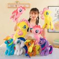 thumbnail image 2 of 20cm My Little Pony Rainbow Dash Twilight Sparkle Cute Cartoon Plush Toys Stuffed Doll Anime Figure Car Accessories Kids Gifts, 2 of 5