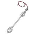 thumbnail image 1 of Stainless Steel Double Ball Float Switch, Water Level Sensor Controller with Reed Switch, for Tank Pool Sink Fish Tank Drain or Water, 1 of 7