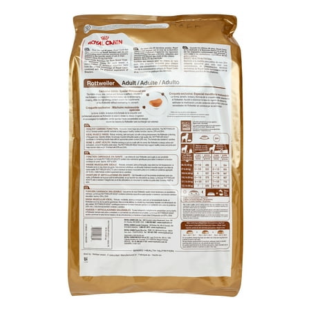 Royal Canin Rottweiler Adult Dry Dog Food, 30 lb