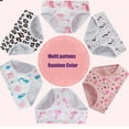 thumbnail image 3 of Emy Dola Little Girls' Cotton Panties Baby Toddler Soft Underwear 3 Pack Princess Girls FLoral Unicorn Briefs, 3 of 9