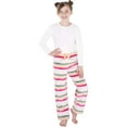 thumbnail image 3 of Girls 2 Pack Plush Pajama Pants, 3 of 5