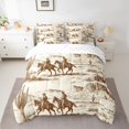 thumbnail image 2 of Homewish Western Cowboy Tribal 7-Piece Twin Bedding Sets,Tropical Desert Botanical Cactus Bedding Comforter Set,Rustic Farmhouse Cabin Sheet Sets For Boys,Breathable Home Decor, 2 of 8
