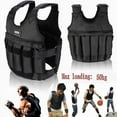 Jadeshay Adjustable Weighted Vest for Men Body Exercise Training, Walking, Steel Plates, 20lbs
