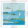 thumbnail image 5 of Art.com Beach Bums Art Print by Phyllis Adams, White Frame Wall Art, 38" x 38", 5 of 5