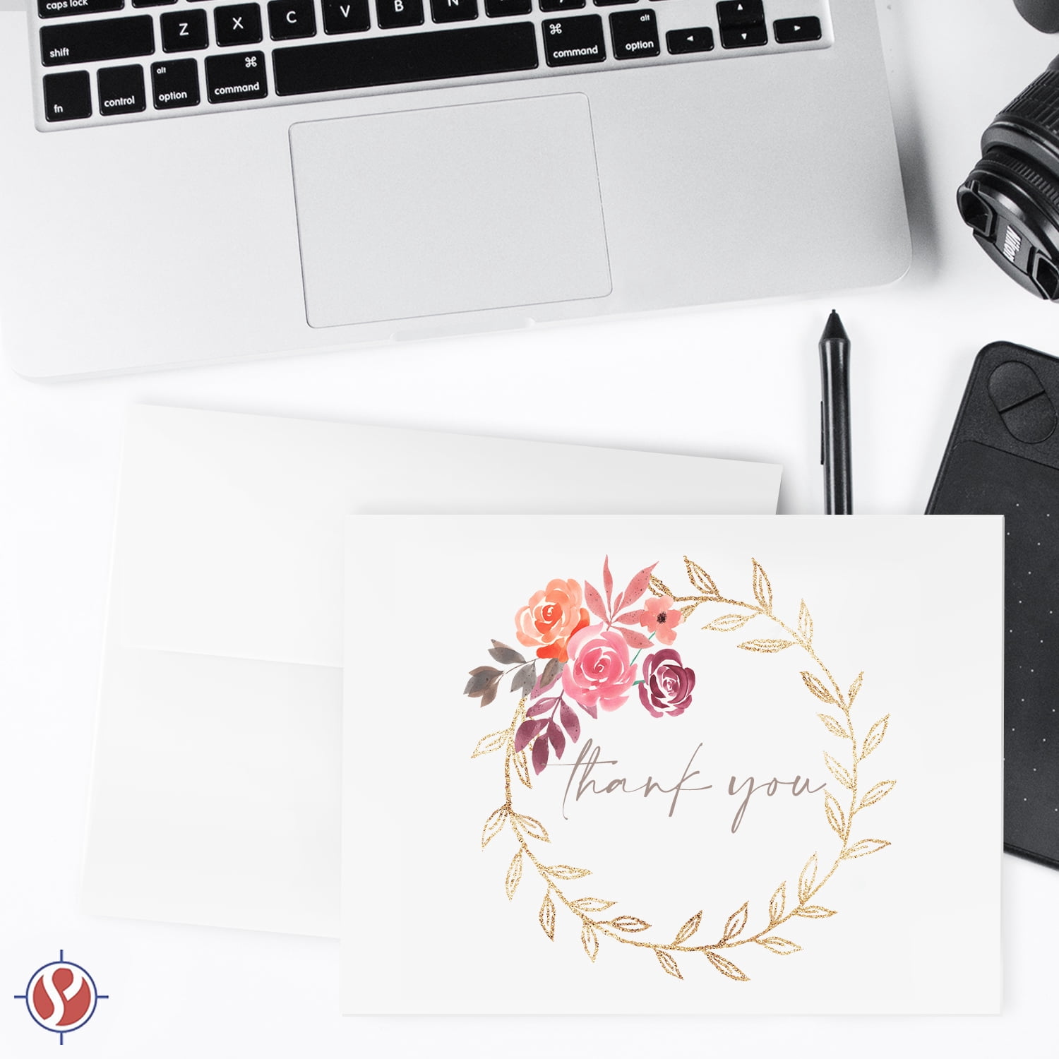 Greeting Cards Set – 4.25 x 5.5 Blank White Cardstock and A2 Envelopes – Perfect for Business, Invitations, Bridal Shower, Birthday, Invitation Letters, Weddings and All Occasion – Set of 25