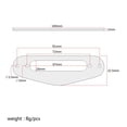 thumbnail image 4 of Instrumentos Musicales del Mástil de Bobina Simple con Tornillos para Guitarra Eléctrica - Cromo Sunnimix  Anillo de recogida, 4 of 8