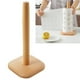 thumbnail image 3 of Soporte de Madera para Toallas de Papel con Almohadillas de Silicona Antideslizantes Evita Deslizamientos y Arañazos Base Cuadrada para Rollos Estándar Multiusos para Cocina ANGGREK  Otros, 3 of 8