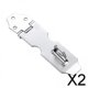 thumbnail image 1 of 2x Cerradura de de Seguridad Cerradura de Cerrojo Cerrojo Y Puerta de Gabinete Perno de Puerta Pestillo Cobertizo Cajón Puerta Cofres 2 piezas, 1 of 8
