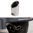 thumbnail image 1 of 1P 87mm Exhaust Muffler Tip Stainless Steel Pipe Modified Rear Tail Throat Liner, 1 of 4