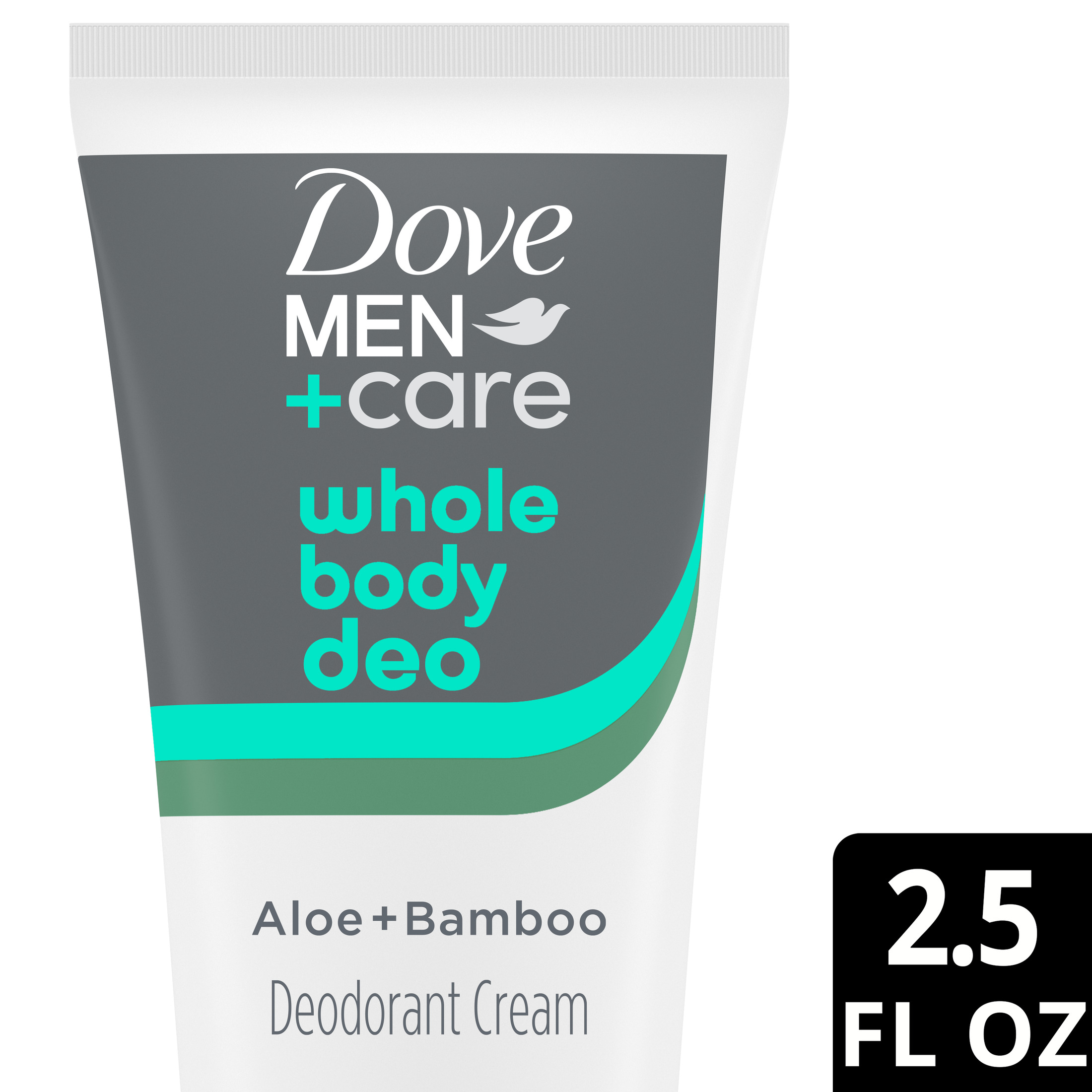 Dove Men +Care Whole Body Deo Cream Men's Deodorant, Bamboo & Aloe 2.5 oz - image 3 of 10