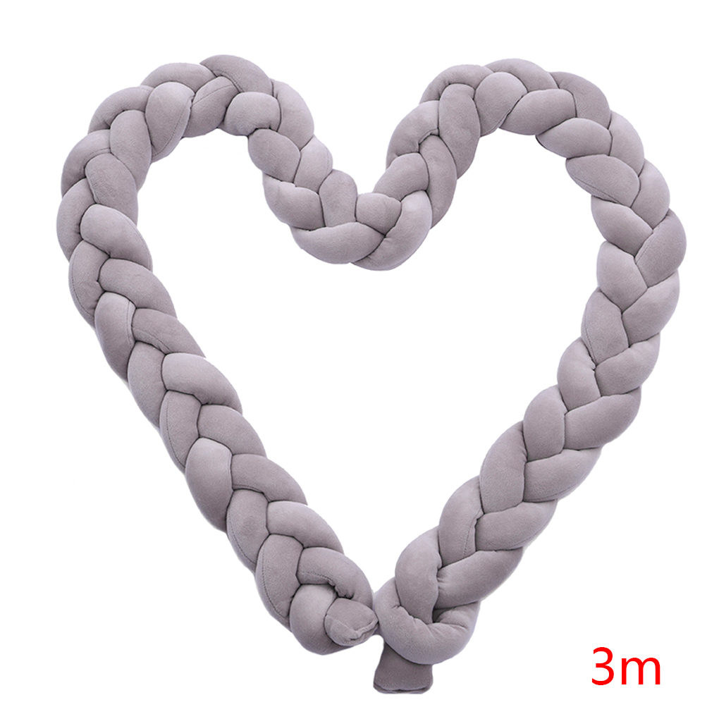 braided crib bumper safe