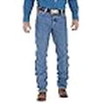 thumbnail image 3 of Wrangler Jean Coupe Cowboy de Performance Haut de Gamme pour Homme, Coupe Régulière, Délavé, 33W x 32L, 3 of 4