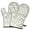 Pioneer Flower Floral-1, variant on Pioneer Flower Floral Print Pattern Oven Mitt 2-Pack Set, Heat Resistant Kitchen Gloves, 7.7" X 12"