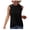 Tank Tops for Women Plus Size-Black, variant on Tank Tops with Built in Bras Women's Summer New Fashion Slim Hole Hole Solid Color Kink CrewNeck Vest Brown L
