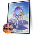 thumbnail image 2 of Cuadros Decorativos Kit de pintura de diamante con forma especial parcial de bricolaje 5D, decoración de carillón de viento (YX104) DQrwqpou Nuevos Originales, 2 of 9