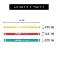 thumbnail image 5 of NZG 100% Latex-Free Organic Rubber Resistance Bands (3-Band Set, Beginner Set), 5 of 6